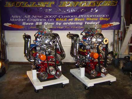 Bullet Engines - Marine and Automotive Crate and High Performance (314)