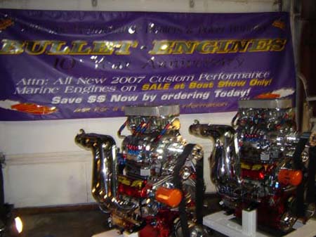 Bullet Engines - Marine and Automotive Crate and High Performance (315)